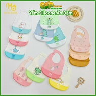 Mumbebe Silicone Bibs for Baby Weaning, BLW Baby Bibs