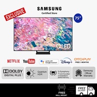 Samsung Online Exclusive Q60B 75 inch Smart TV Quantum 4K | Quantum HDR | OTS Lite | AirSlim QA75Q60BAKXX