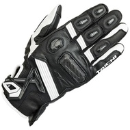 Rs TAICHI RST441 RAPTOR LEATHER GLOVE - WHITE BLACK ORIGINAL BEST QUALITY