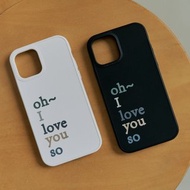 Oh I love you so/犀牛盾防摔iPhone手機殼