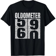 60Th Birthday Oldometer 59-60 Funny Gifts Men Gift Unisex T-Shirt