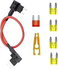 LDCRE TIPM Bypass Cable, Fuse Holder Fuse Adapter,Repair Fuel Pump Relay Bypass Cable Compatible wit