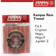Rear Drum Brake Pads FEDERAL FP-F5330-F1Z-2700 F1Z-R F1Z R CRYPTON VEGA ALFA 1 JUPITER OLD SMALL Ori