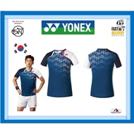 （BTM-56）Ready stock and ship from Malaysia 2021 Yonex Korean Team Badminton Jersey#YONEX