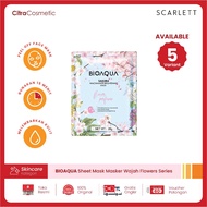 Bioaqua Sheet Mask Masker Wajah Flowers Series