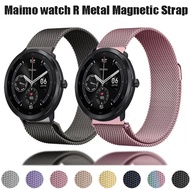 stainless steel strap For Maimo Watch R Magnetic Metal Loop Strap For Maimo Watch R smart watch Watches Accessories