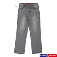 Van Mour Jeans 530 Regular Spray Grey Whisker