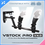 Vstock Pro V4.0 VR Gunstock for Q3/Q3S/Q2 - FPS Gaming Rifle | Pemegang Controller Tembak Virtual Re