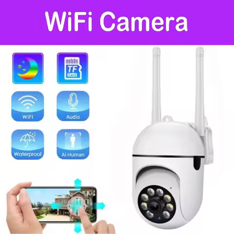 Wifi Camera YCC365 Plus Smart 4X Digital Zoom AI Human Detect Wireless Camera Security Surveillance