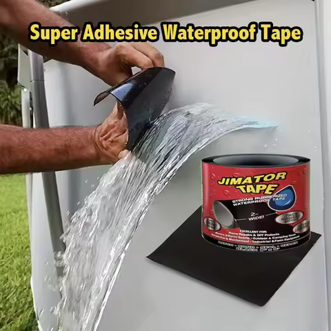 Super Strong Waterproof Tape: Stop Leaks, Seal Repairs & Insulate PVC Pipes Instantly
