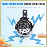Waterproof Round Loud Horn Speakers Motorcycle Horn Loud Electric Horn for Motorcycle Motorbike Scoo