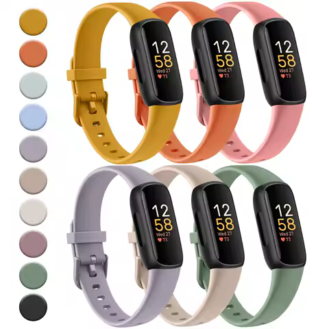 Soft Silicone Strap For Fitbit inspire 3 Watchband Adjustable Wristband For Fitbit inspire 3 Strap S