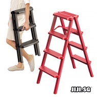 (JIJI.SG) SHAN Step Ladder / Foldable / Aluminium Alloy / 3 4 Steps / Compact / Durable