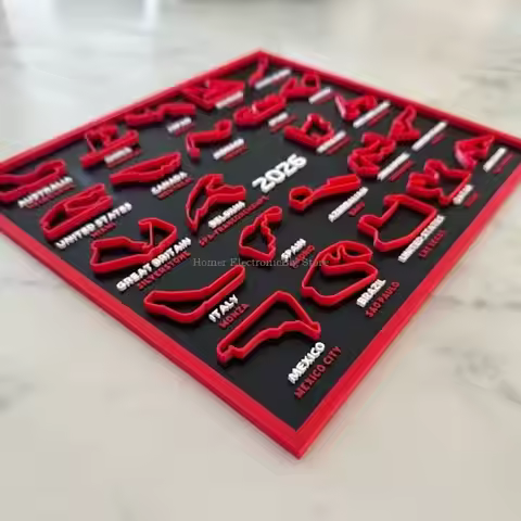 2026 Motorsport Championship Schedule Calendar 3D Printed Plastic Calendar KINO