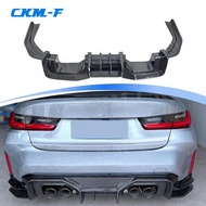 Carbon Fiber Rear Lip Spoiler Diffuser Body Kits for BMW 3 4 Series G80 M3 G82 G83 M4 2020+ FRP Rear