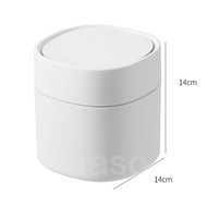 Inaso Tempat Sampah Meja Mini Tong Sampah Pencet Plastik Ruang Tamu Lucu Aesthetic Trash Bin Keranja