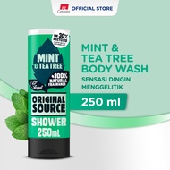 Original Source Body Wash Mint &amp; Tea Tree - Sabun Cair Vegan 250ml