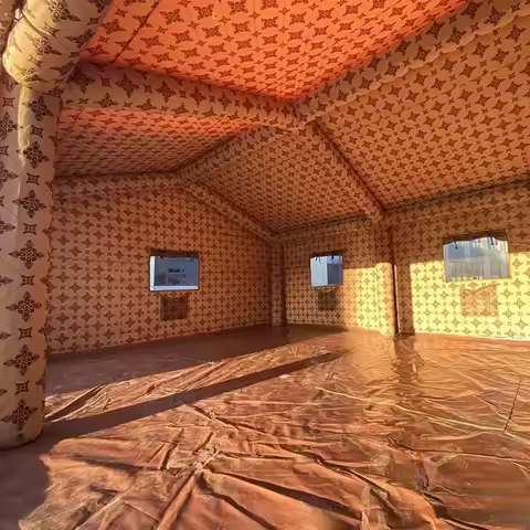 4*6m Outdoor Air Tight Waterproof Middle East Inflatable Desert Tent for Camping
