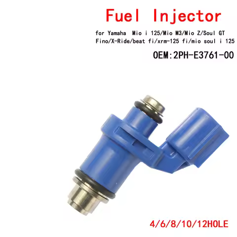 Fuel Injector Nozzle For Yamaha Mio I 125/Mio M3/Mio Z/Soul Gt/Fino/X-Ride/Beat Fi/Xrm-125 Fi/Mio So