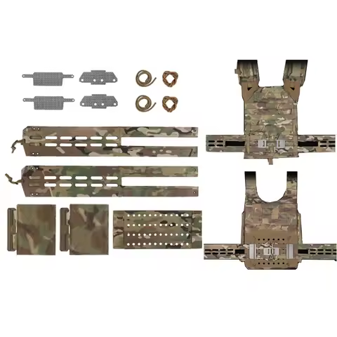 Universal Quick Release Hunting Vest Side Wall Molle Cummerbund, JPC CRYE AVS LV119 FCPC V5 Waistban