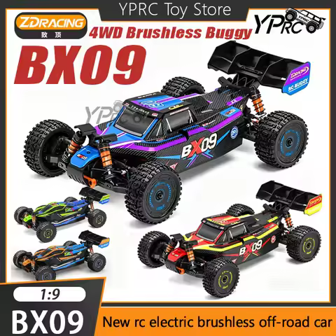 New ZD Racing 1/9 BX09 Rc Car Brushless Buggy RTR 70-80km/H 3S 4S Electric 4WD RC Off Road All Terra