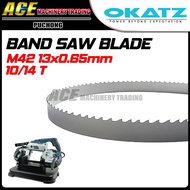 [100% ORIGINAL] Okatz Band saw Blade (M42 13x0.65mm) 10/14 T