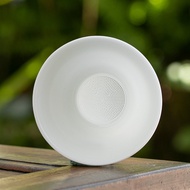 Dehua White Porcelain Tea Drain Tea Filter Tea Filter Tea Filter Tea Filter Tea Separator Funnel Tea