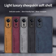 Premium Solid Color Sheepskin Case For Oppo A97 Casing Shockproof Back Cover