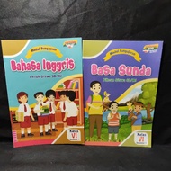 English and Sundanese Books for Grade 6, VI, Elementary School, Semester 1, 2013 Curriculum, CV. Lib