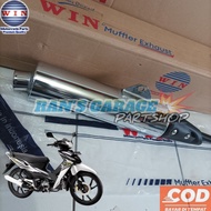 WIN EXHAUST HONDA REVO OLD EXHAUST NALPOT REVO OLD 100CC STANDARD MODEL ORIGINAL MUFFLER EXHAUST