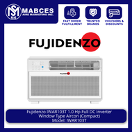 Fujidenzo IWAR103T 1.0 hp Full DC Inverter Window Type Aircon (Compact)