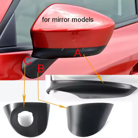 Car Accessories Car Rearview Mirror Housing Case for Mazda CX5 CX-5 2013 2014 Mirror Cover Bottom