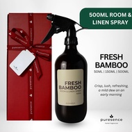 Fresh Bamboo Anti-Bacterial Room Spray Linen Spray Deodorizer Air Freshener By Puresence