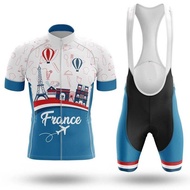 IN SALE France Cycling Jersey  mens Bike clothing road MTB bicycle shirt maillot Racing top Bike clothes