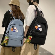 New Schoolbag ins Cute Backpack for High School and College Students, Travel Niche, Large Capacity f
