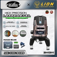 MR MARK Green 5 Line Laser Level Kit Set 4V1H1D - Heavy Duty - 6 Months Warranty -