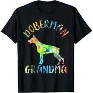 Doberman Pinscher Grandma Dog Grandma Funny Doberman Owner T-Shirt
