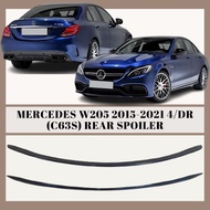 MERCEDES W205 2015-2021 4/DR (C63S) REAR SPOILER, CAR FRAME