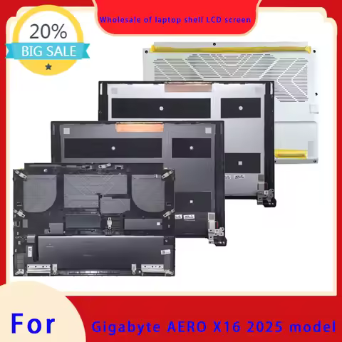 Suitable for GIGABYTE AERO X16 2025 model series laptops LCD screen top cover screen frame palm supp
