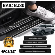 4Pcs BAIC BJ30 2025 2026 Car Door Sill Plate Protector Stickers