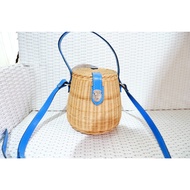 MAGARY BAGS Bearhug Rattan Bag Rattan Bag/ Rattan Bag/ Woven Bag/ Bag/ Wanita Party Bag/