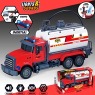 Kids Truck Toys Fire Truck Toy Big Size High Quality Truck Dumper Crane Transport Car Toy Lori Maina