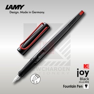 ปากกาหมึกซึม Lamy Joy Black [Model 015] ด้ามสีดำแหนบสีแดง หัวขนาด 1.1