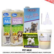 Pet Milk - Cosi Milk | Goats Milk | Pets Own Dog &amp; Cat | Puppylove | Bearing Dog &amp; Cat | Animaux