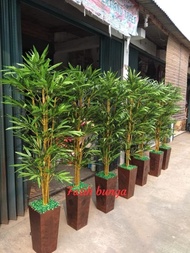 Pohon Bambu Hias/Bambu Plastik/Penyekat Ruangan/Bunga Plastik Fncs