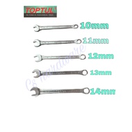 TOPTUL STANDARD COMBINATION WRENCH / SPANAR COMMON RING 10mm ~ 14mm (MADE IN TAIWAN)