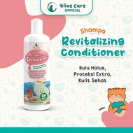 Olive Care Shampo Kucing Revitalizing CONDITIONER Bulu Kusam Bulu Rusak Bulu Kering & Bulu Rontok