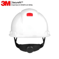 3M™ Hard Hat H-700 Series FR-UV White 4-Point Pressure Diffusion Ratchet Suspension with Uvicator – 