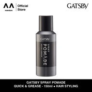 GATSBY SPRAY POMADE QUICK AND GREASE- HAIR SPRAY PRIA UNTUK RAMBUT LEPEK DAN SUSAH DI ATUR -HAIR SPR