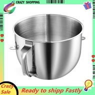 7QT Stainless Steel Mixer Bowl for  7QT Tilt-Head Mixers KSM70SKXXV8 KSM70SKXXCA KSM70SKXXBK with Ha